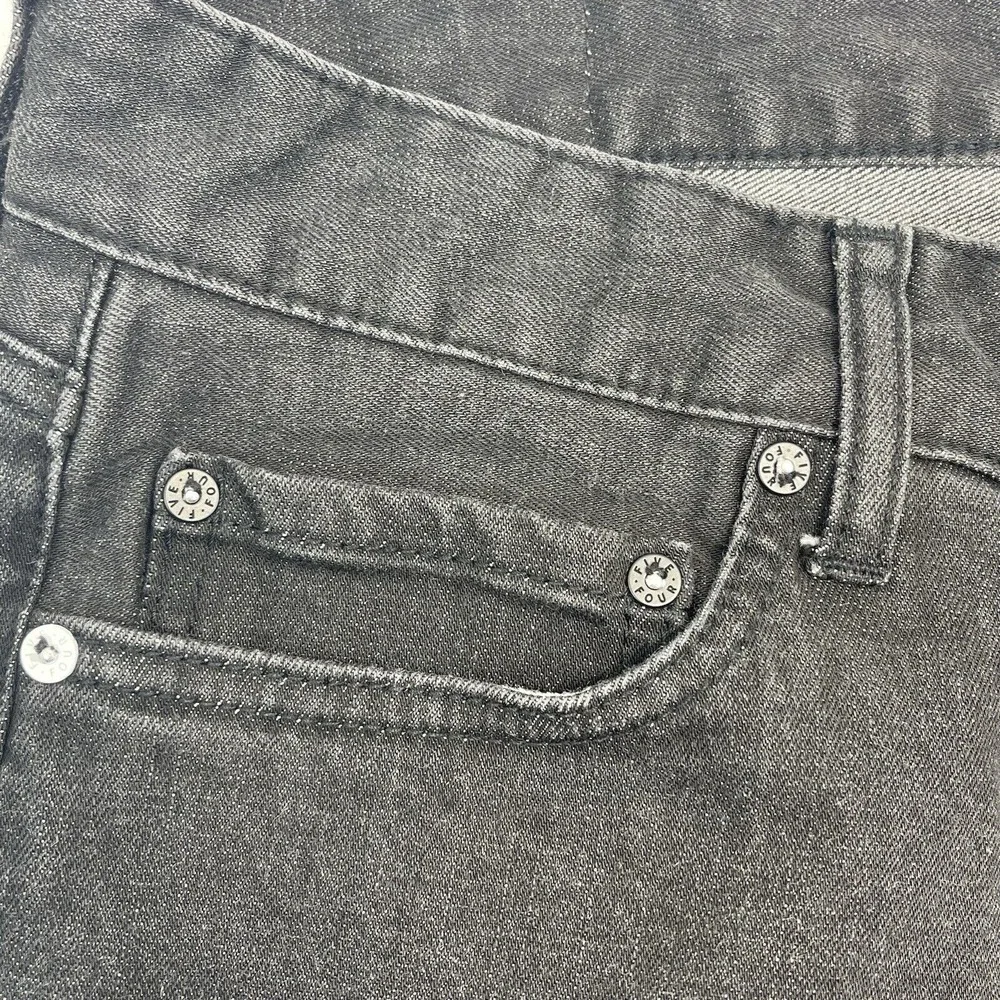 Five Four Los Angeles‎ Men's Size 33x31 Will Slim Black Button Fly Jeans